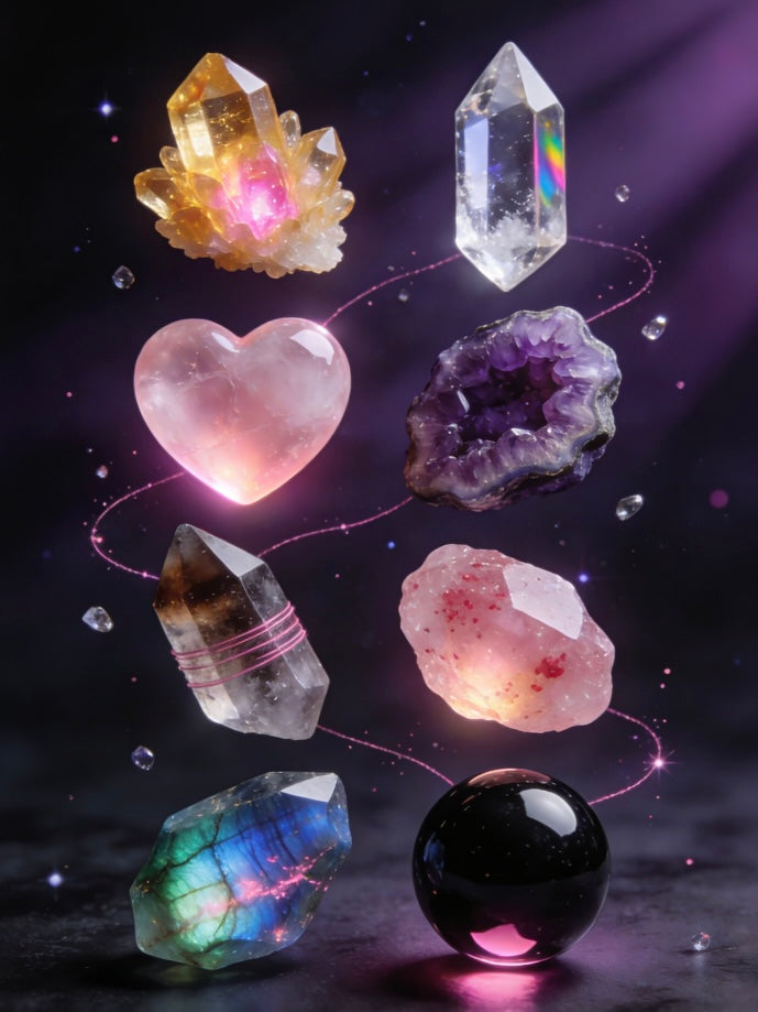 新手如何選擇你的第一顆水晶？8大入門推薦  How to Choose Your First Crystal? 8 Beginner-Friendly Recommendations