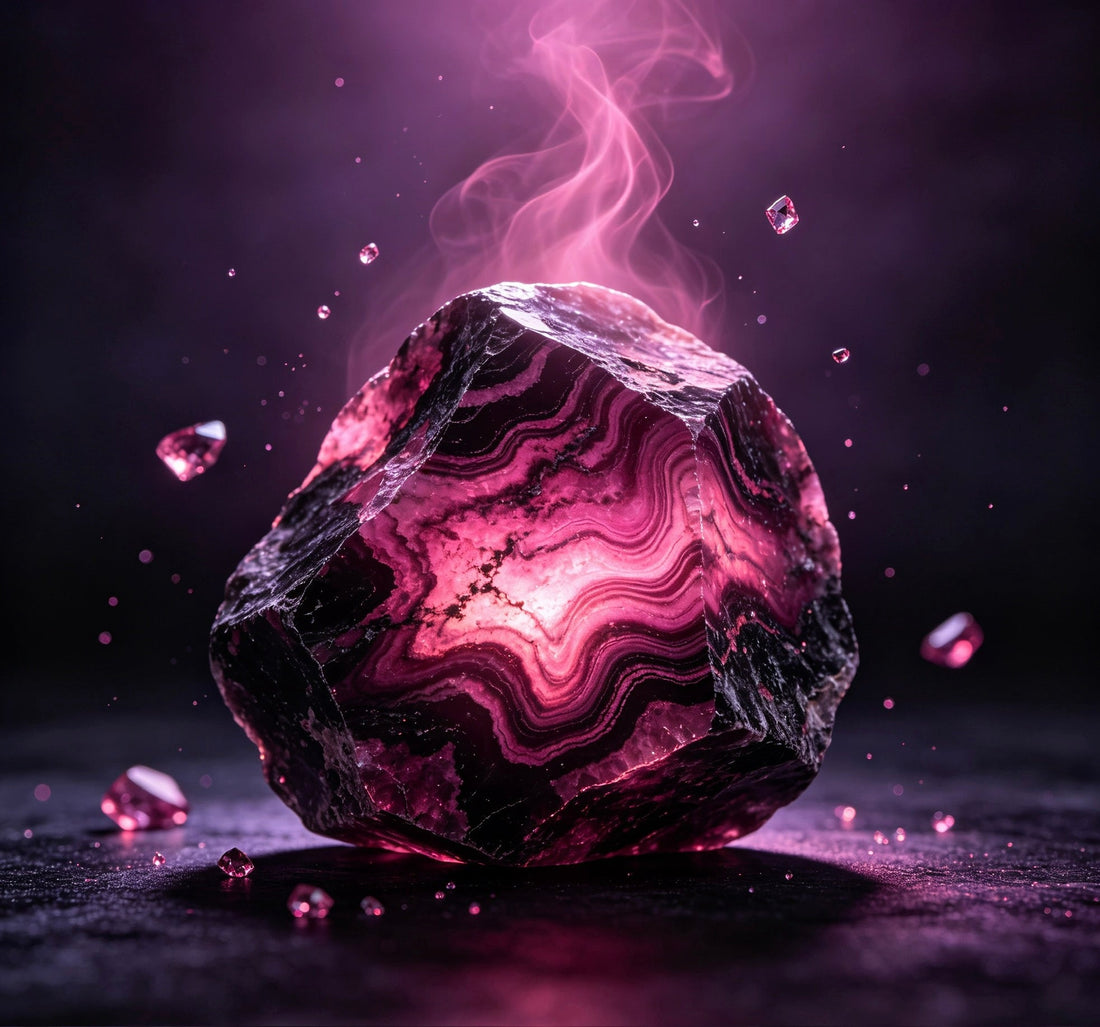 為什麼薔薇輝石被稱為「寬恕之石」？｜Why is Rhodonite the "Stone of Forgiveness"?