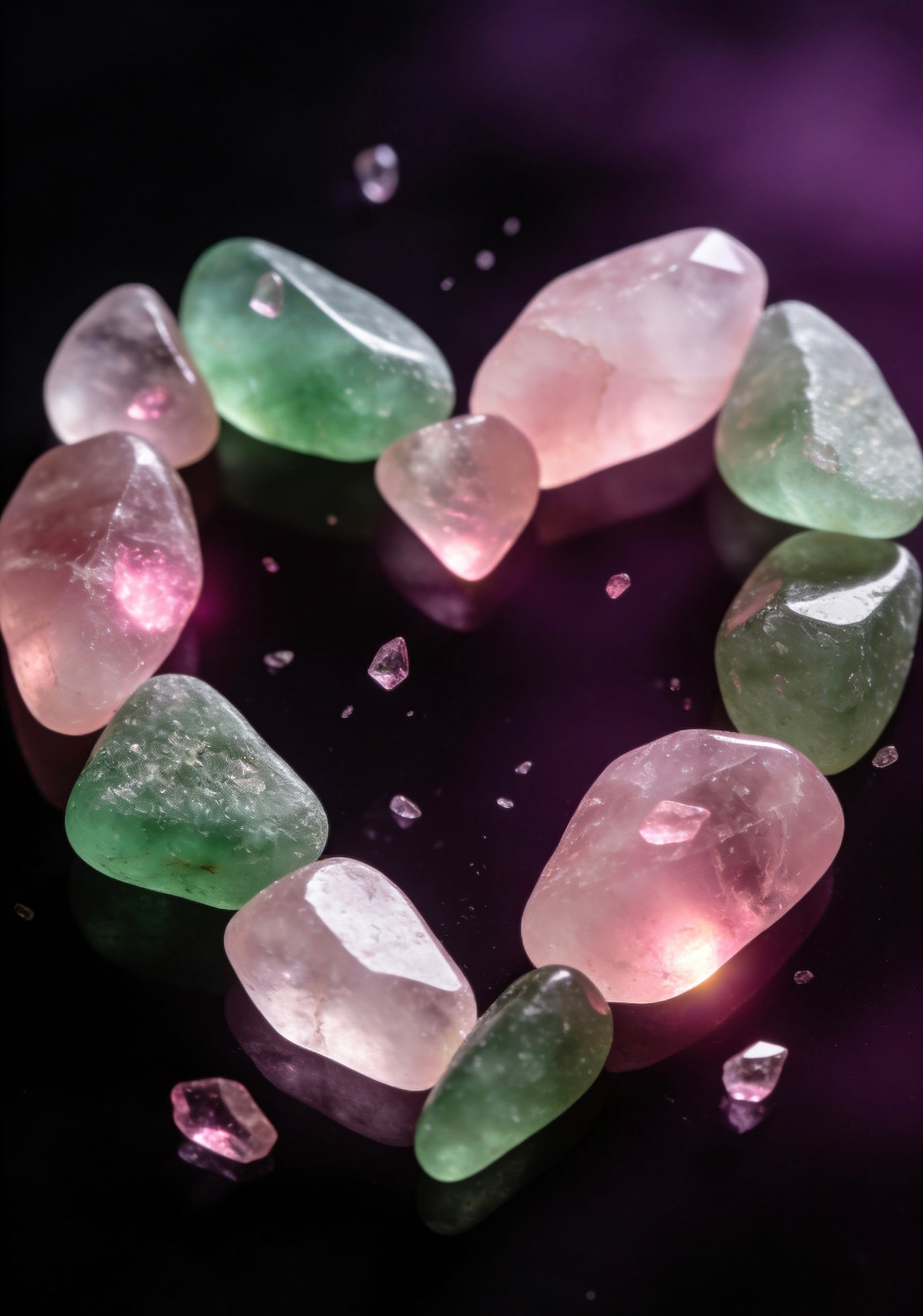 心輪水晶系列｜愛・療癒 Heart Chakra Collection｜Love・Healing