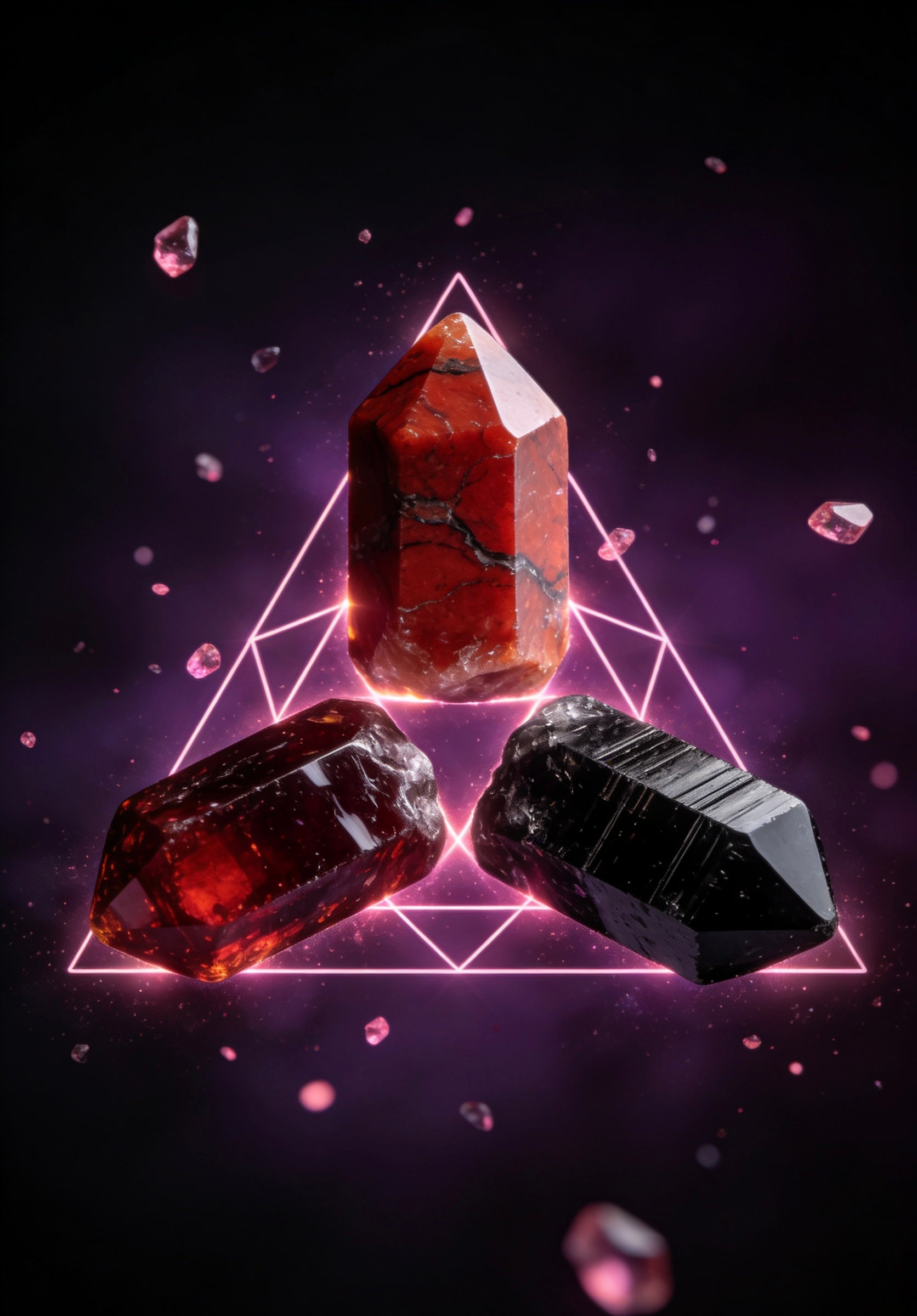 海底輪水晶系列｜扎根・穩定・安全感 Root Chakra Collection｜Grounding・Stability・Security