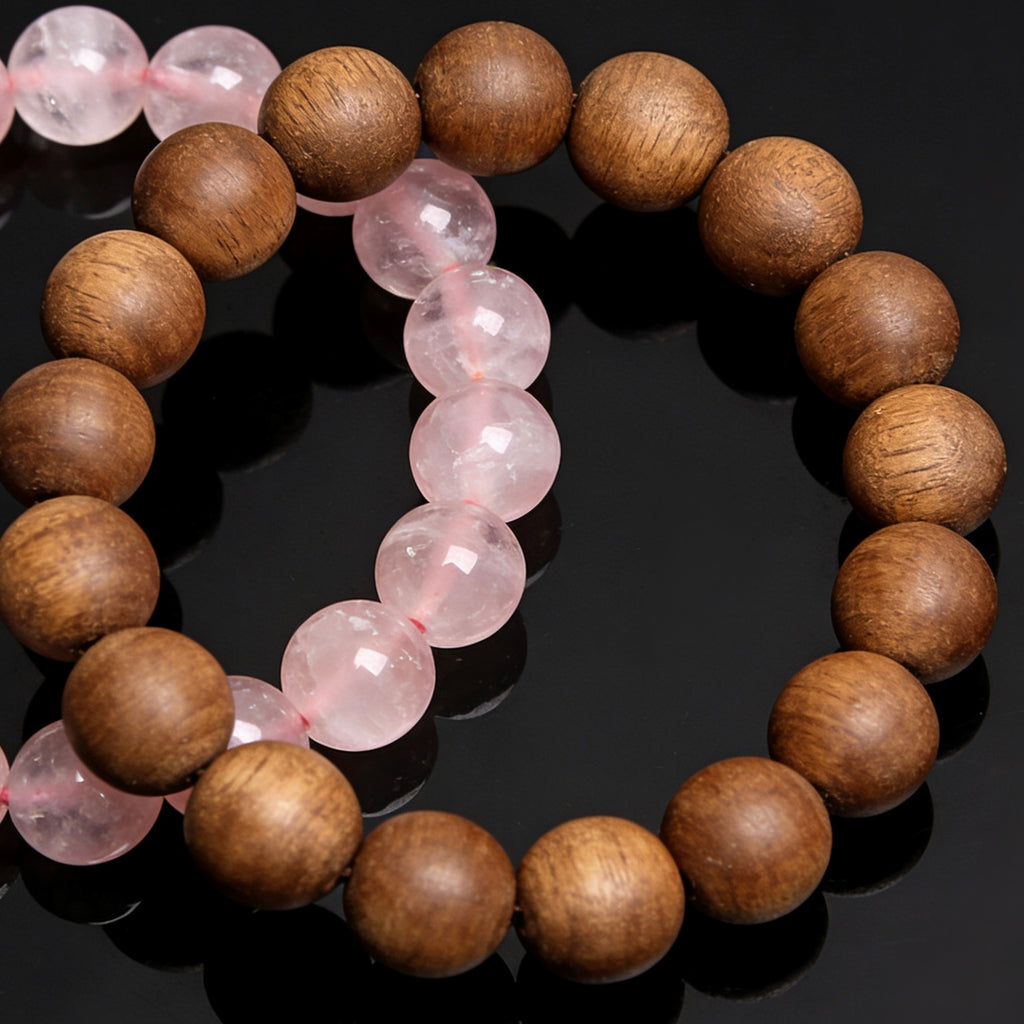 Surprise Mix Double Bracelet Blind Box – Random 2 Natural Crystal & Wood Bracelets – Mother's Day Father's Day Birthday Gift｜驚喜混搭・雙串盲盒｜母親節父親節生日禮物｜可備註手圍14-18cm
