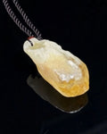 Citrine Crystal Pendant Necklace｜Natural Citrine Tower・Solar Plexus Abundance 天然黃水晶塔墜・太陽神經叢・豐盛能量