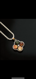 Four Seasons Phantom Quartz Necklace |四季幽靈四葉草項鍊