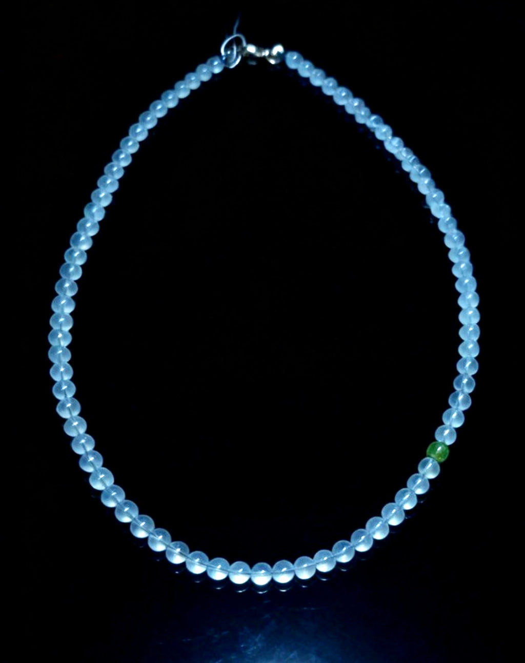 Designer Aquamarine & Peridot Necklace｜設計款海藍寶橄欖石項鍊 53cm 6mm 喉輪